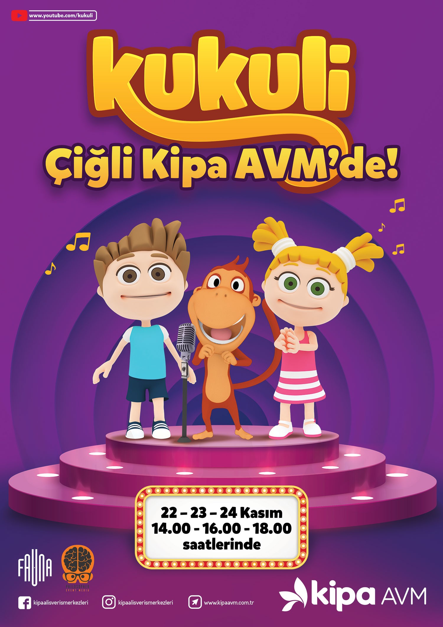 Kukuli &Ccedil;iğli Kipa AVM'de!